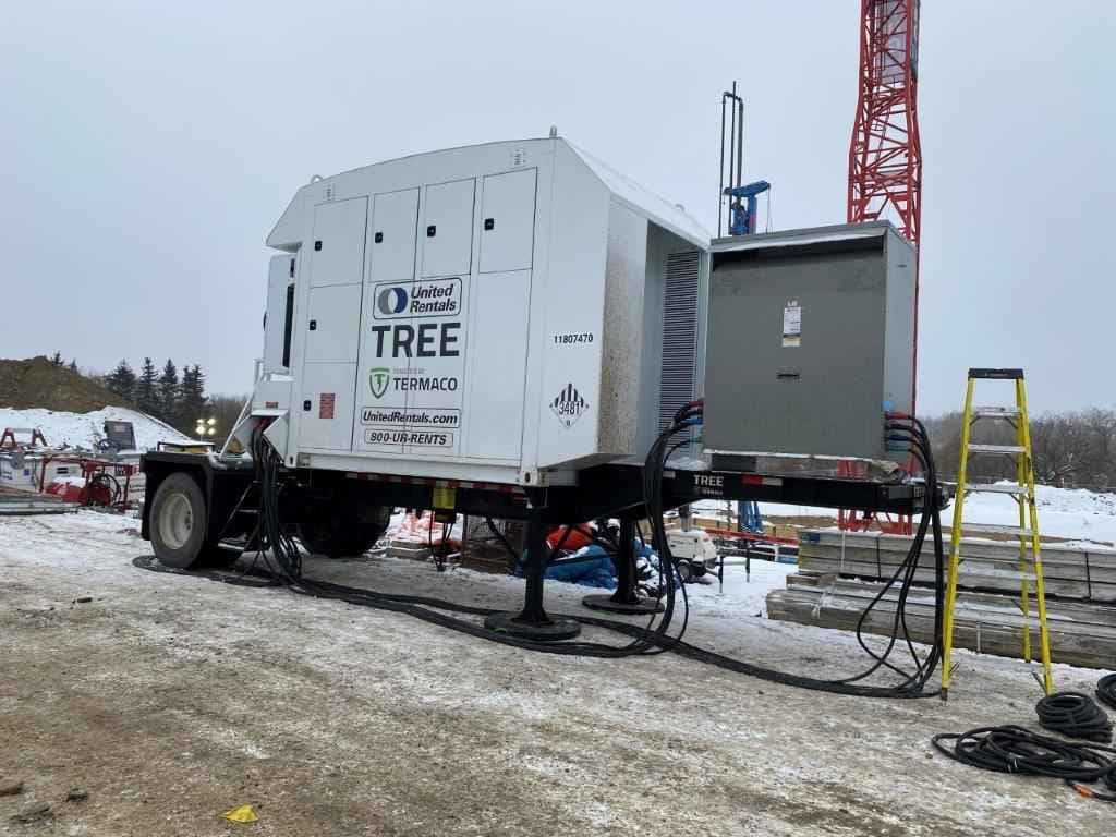 United Rentals Introduces Tower Crane Battery Energy Systems