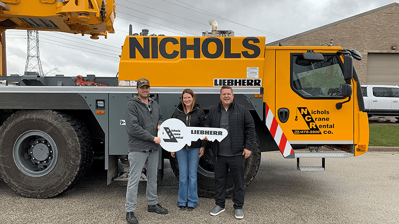 Nichols Crane Rental Expands Fleet With Liebherr LTM 1230-5.1