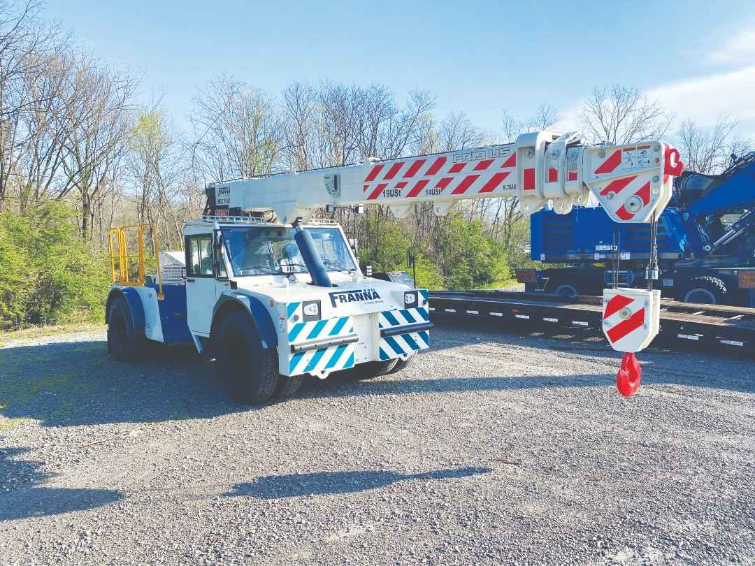 Franna adds to its North American pick and carry crane offerings