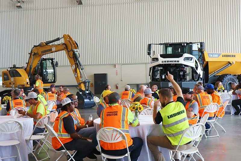 Liebherr Hosts Open House at Hampton Roads Facility