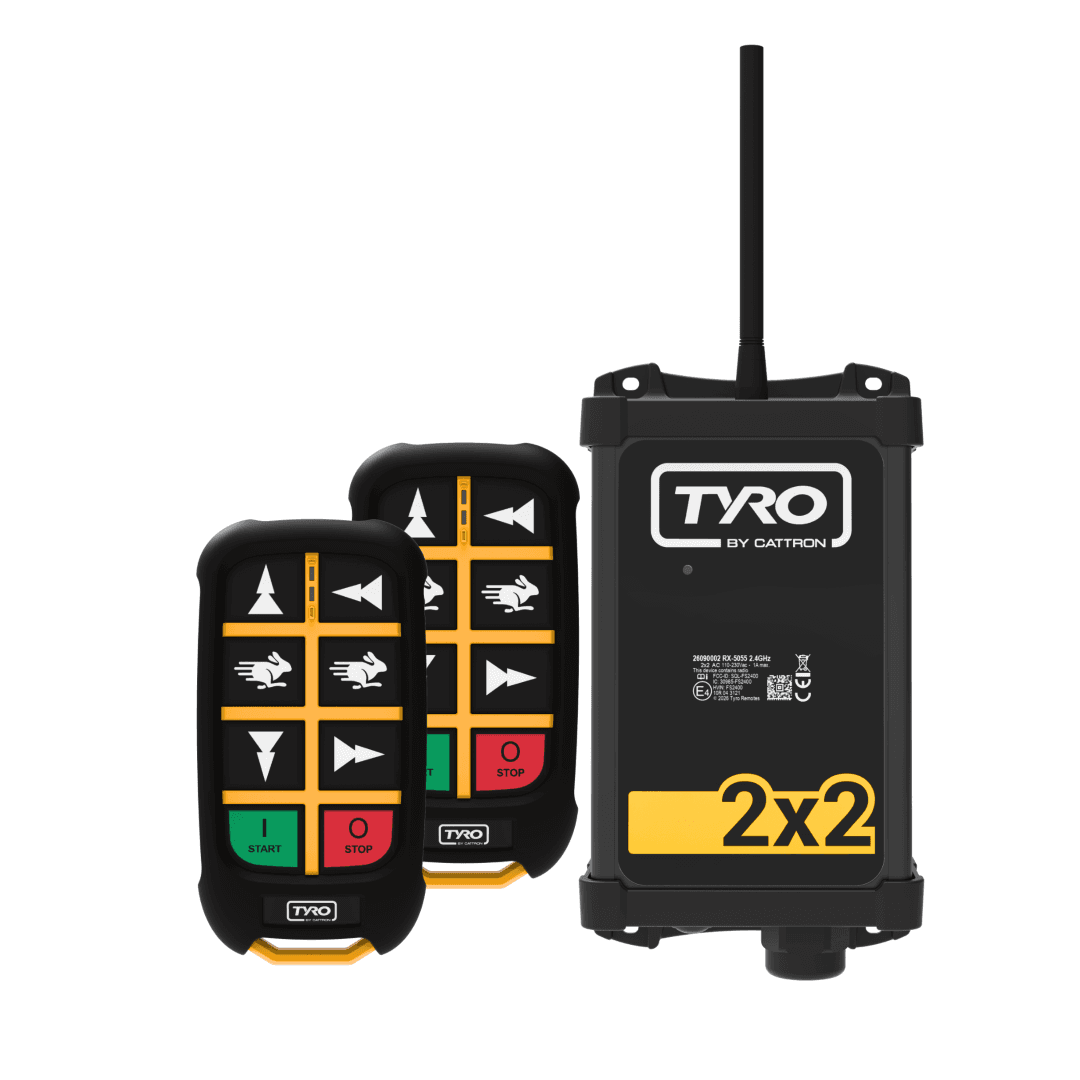 Cattron Debuts Tyro 2x2 for Crane Control