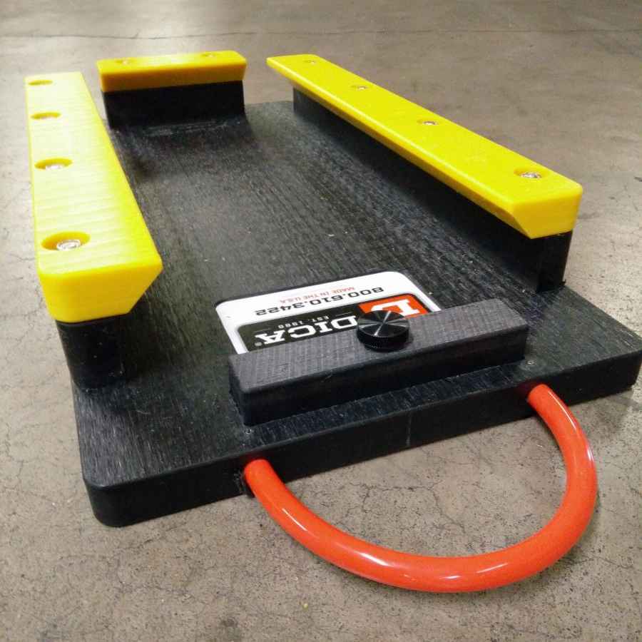 SafetyTech Sliding Shoe Outrigger Pads Designed for Mini Cranes & Compact Track Lifts