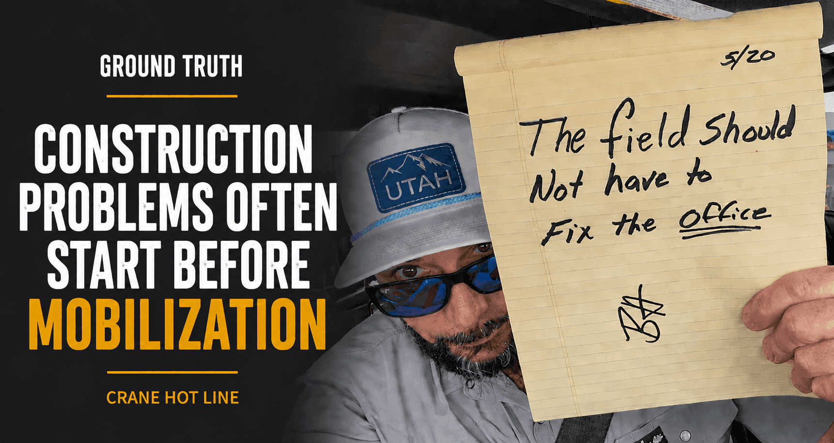 Construction Problems Often Start Before Mobilization