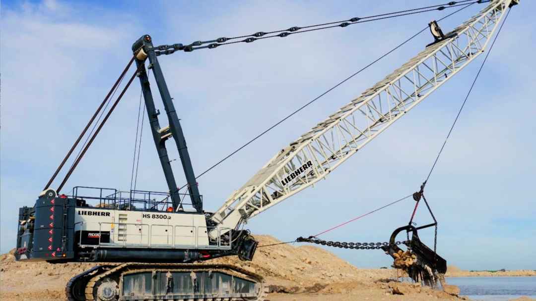 Ryan Companies Adds Liebherr HS 8300.2 to Florida Quarry Fleet