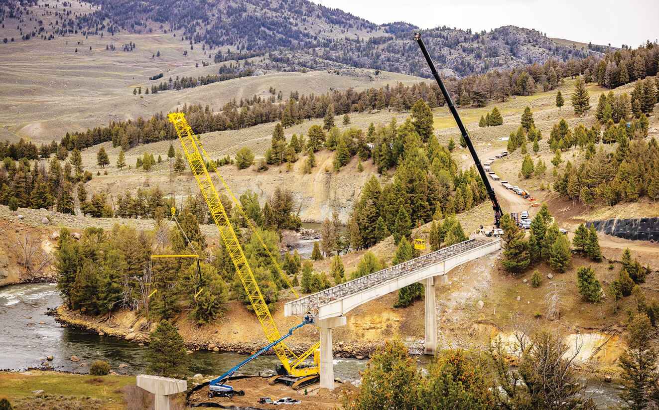 All-Terrain Cranes Work in the Wild