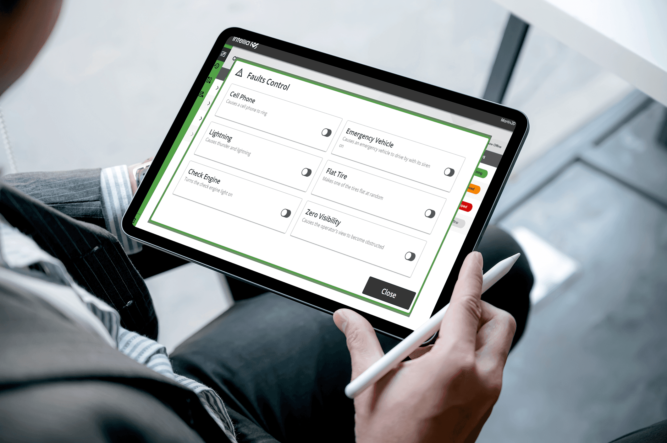 CM Labs Intellia Instructor Now With Fault Injection for Earthmoving Equipment