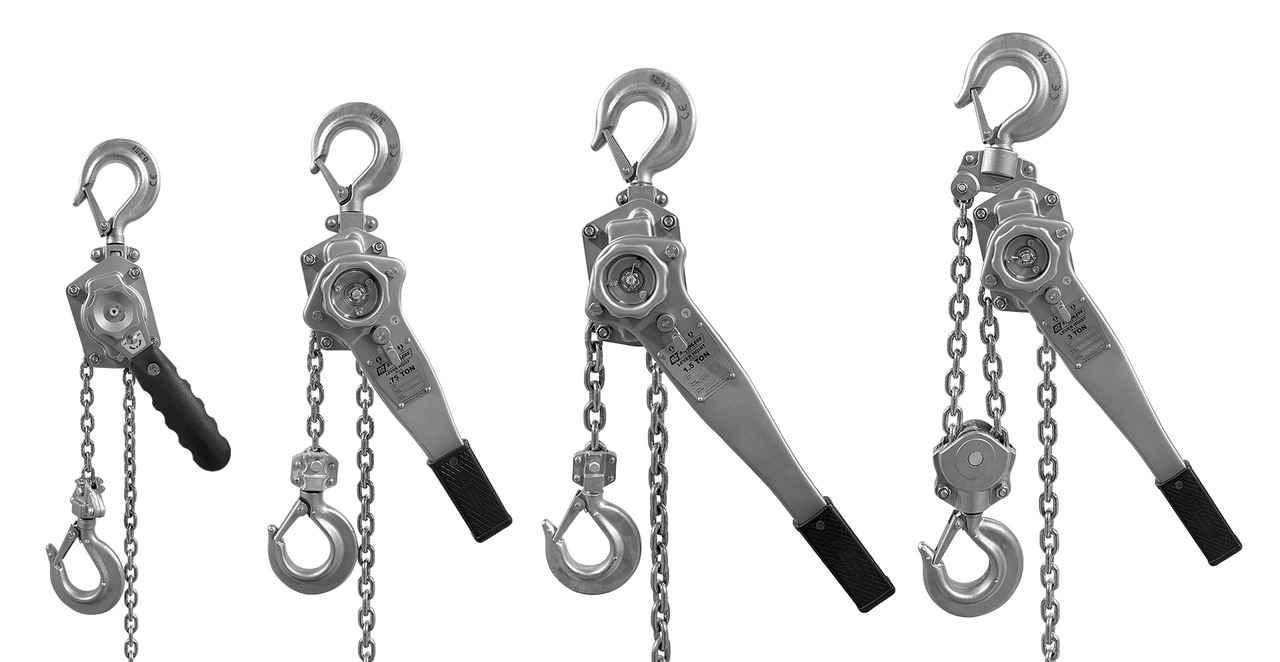 OZ Lifting Unveils Stainless Steel Lever Hoist