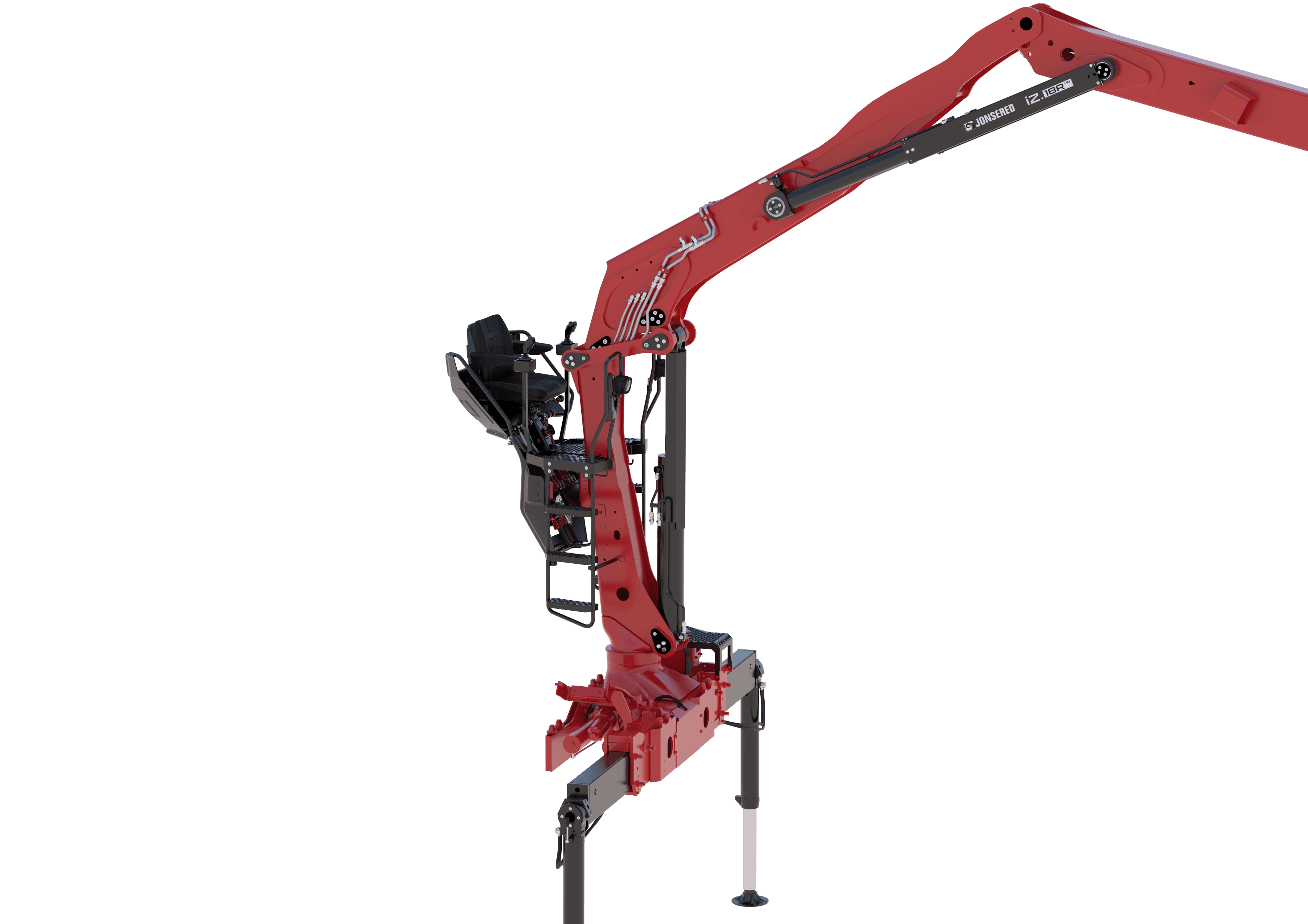 Hiab Launches JONSERED iZ.18R HD Recycling Crane