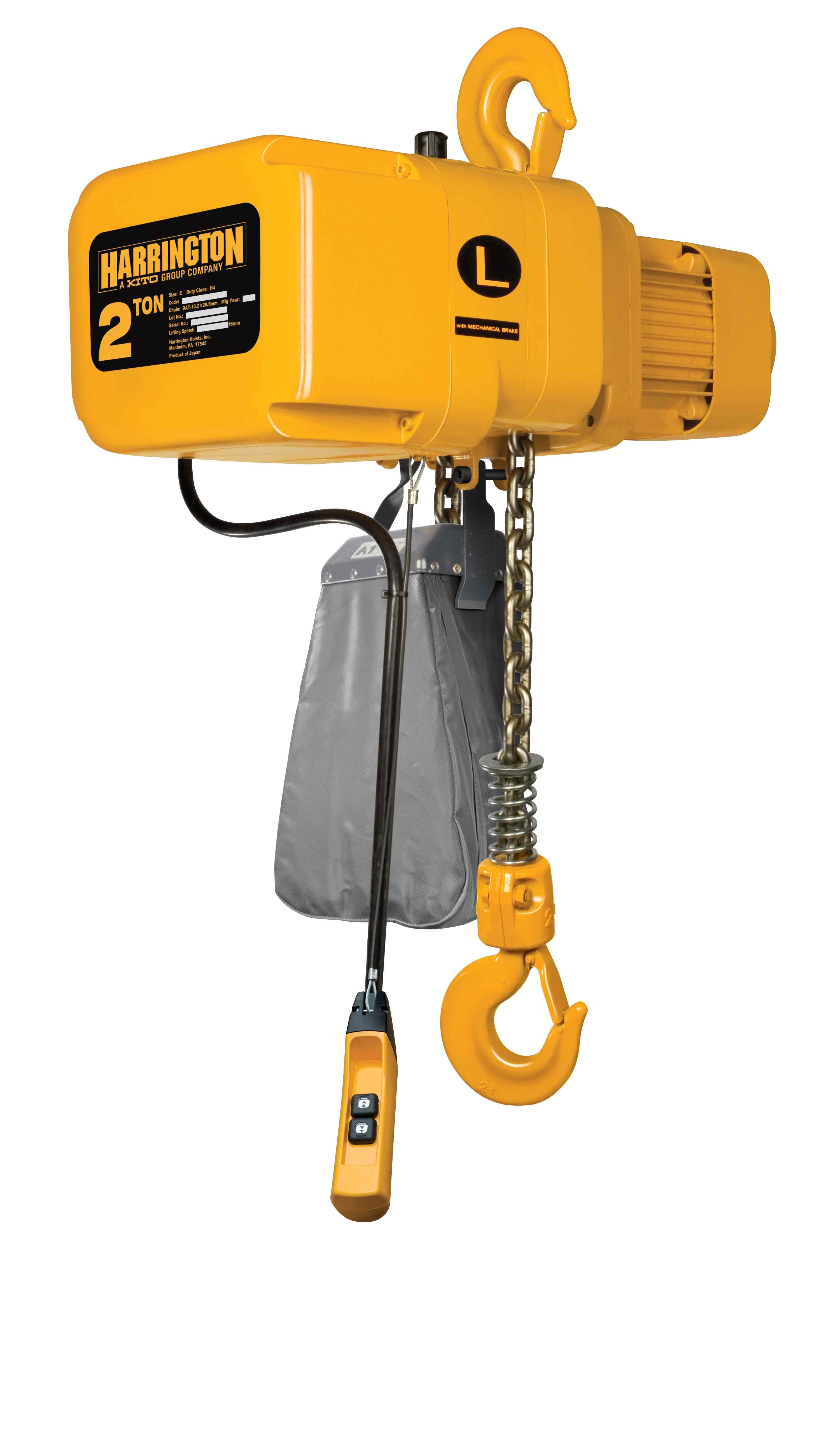 Kito Crosby Unveils Harrington RNER2 Series Hazardous Location Hoists