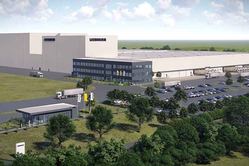 Liebherr Breaks Ground on New Logistics Center in Tupelo, Mississippi