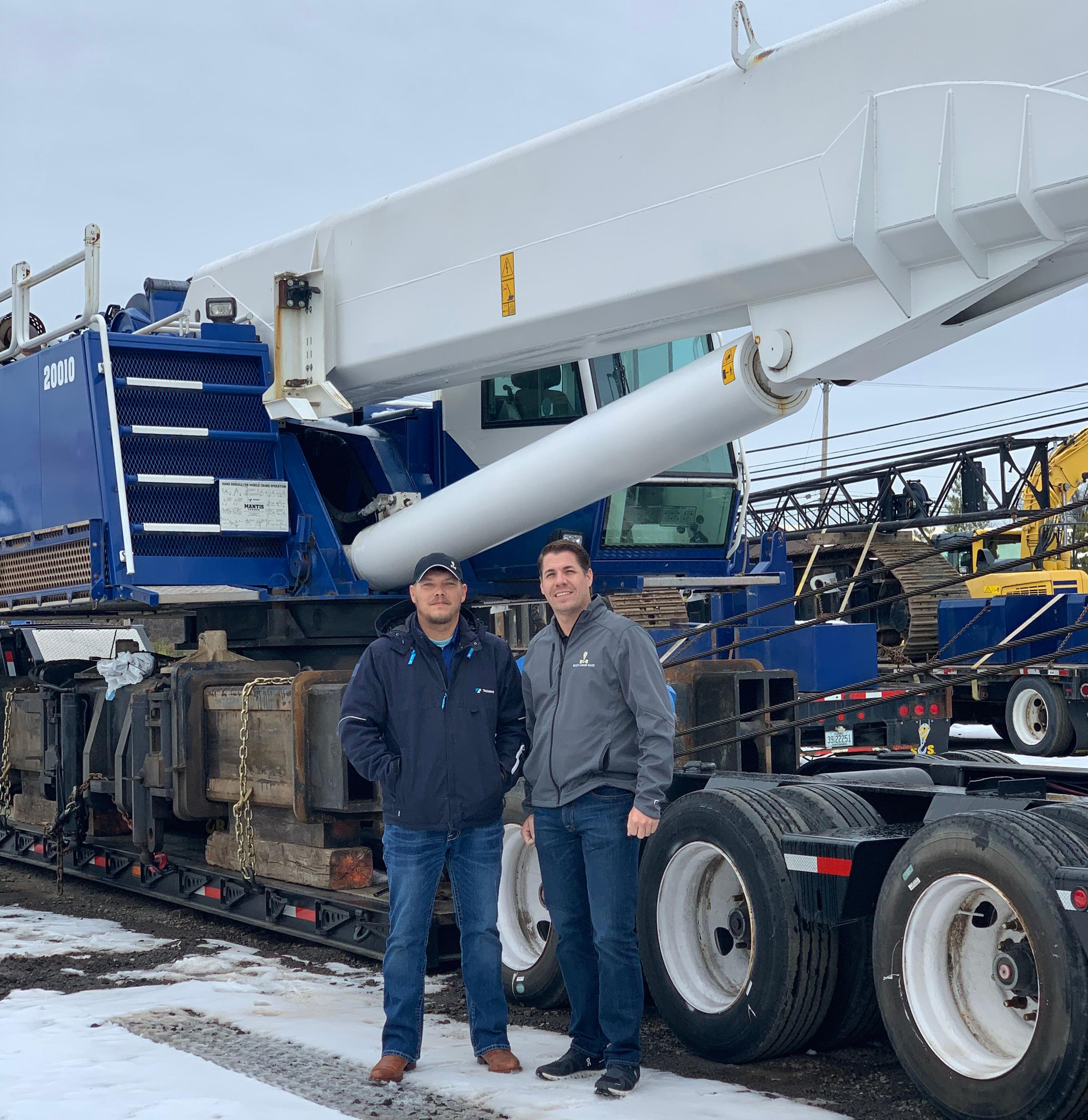 Select Crane Sales Purchases 2024 Tadano GTC 350 Crawlers