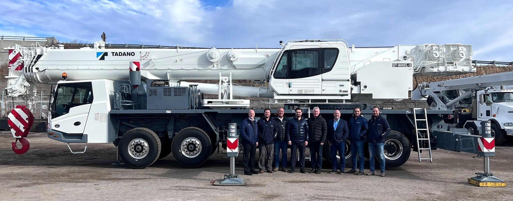 DMD Building Systems Takes First Tadano GT-800XL-2 in Canada