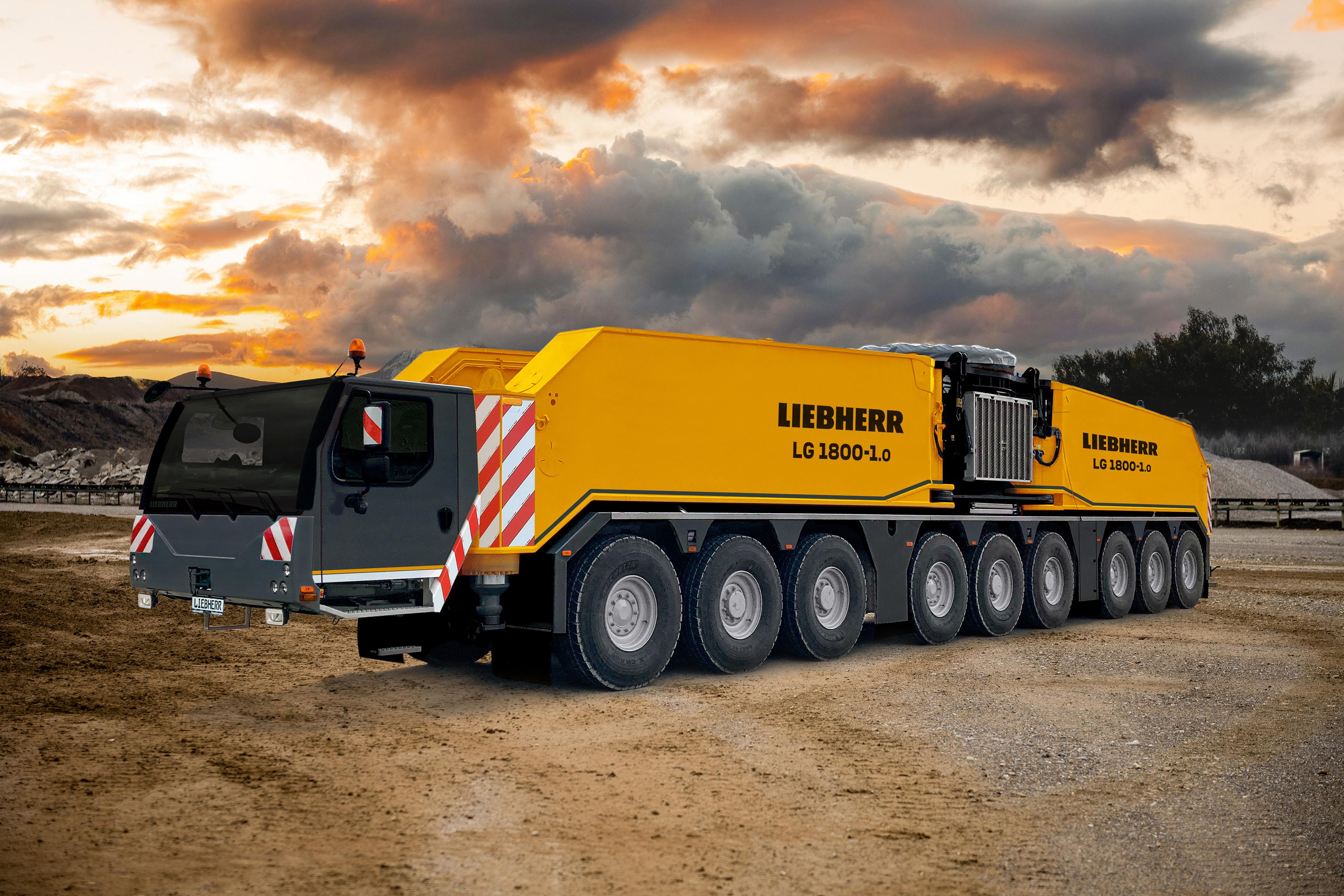 New 880-USt Mobile Crane Combines Roadability with Lattice-Boom Capacities