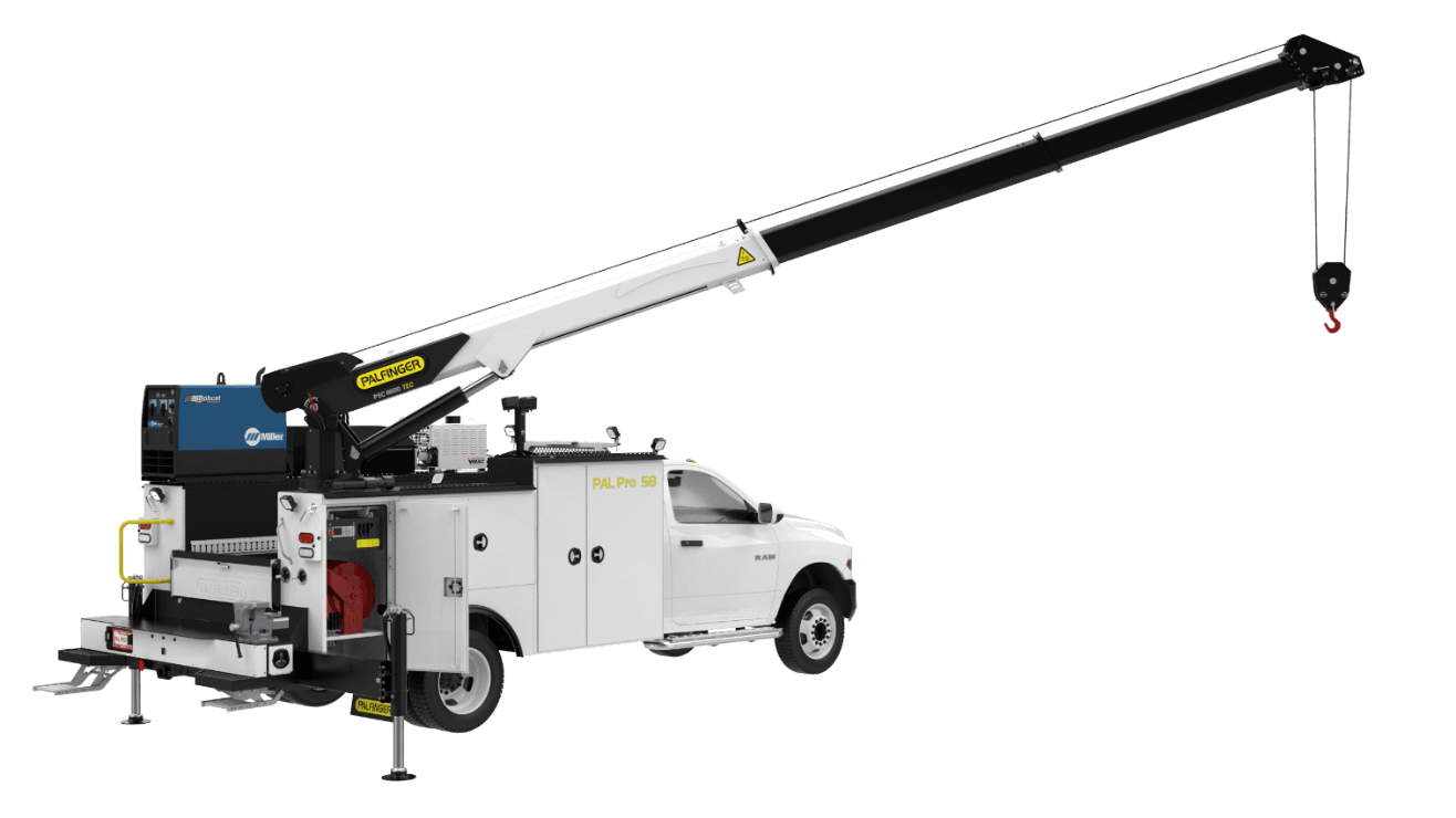 Palfinger Introduces PSC 8600 TEC Service Crane and PAL Pro 58 Mechanics Truck