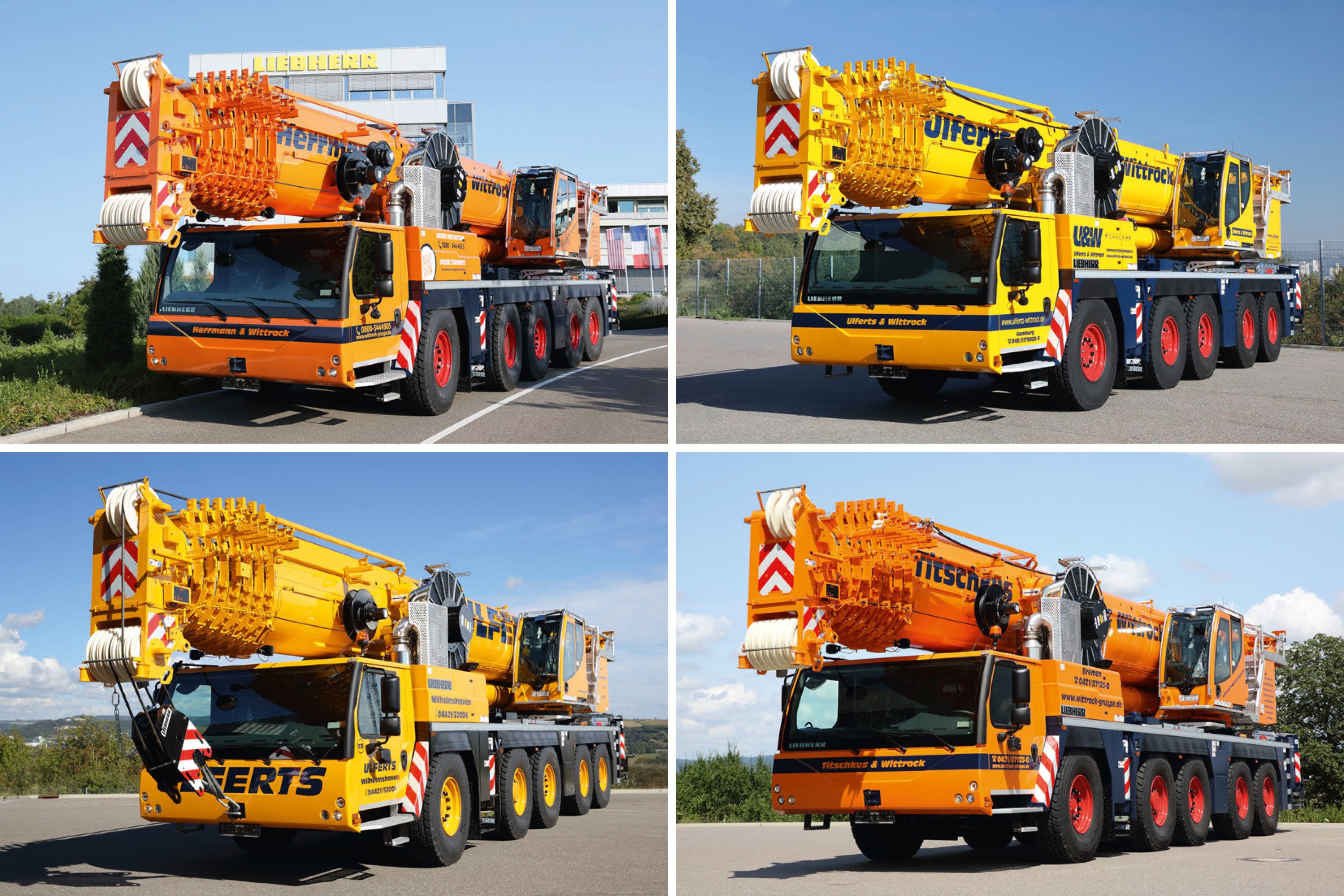 50 Liebherr Cranes Set for Delivery Across Germany