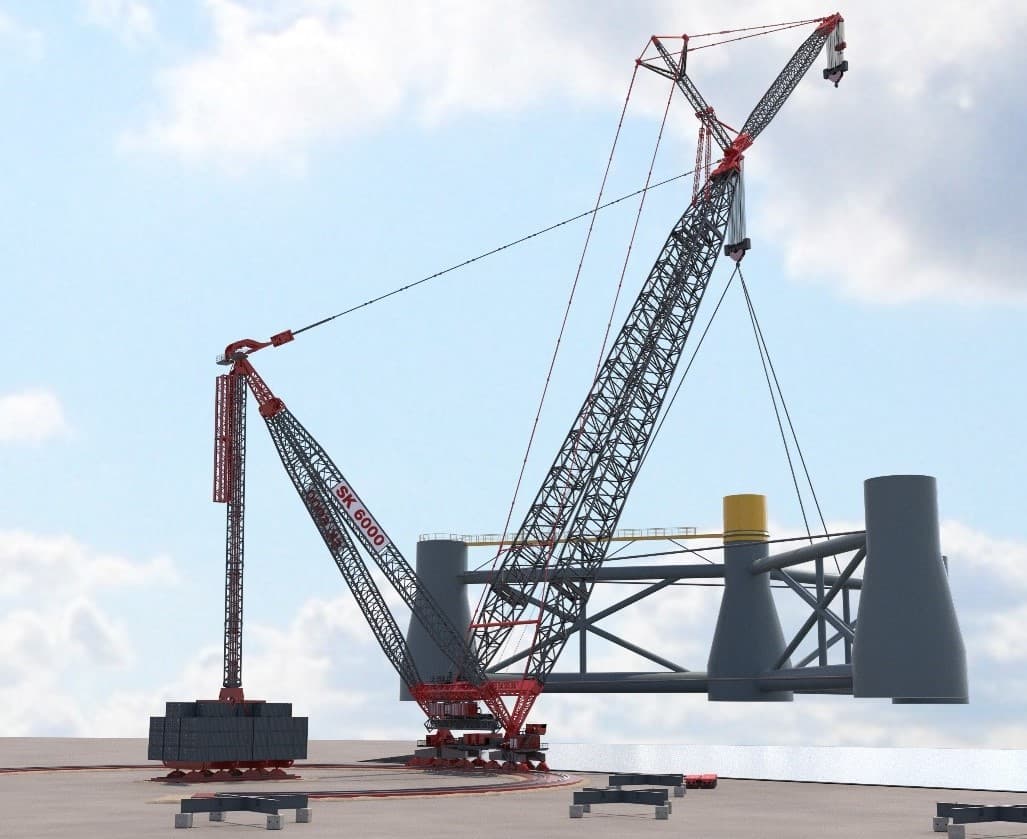 Production of Mammoet’s 6,600-US-Ton Electric Ring Crane Continues