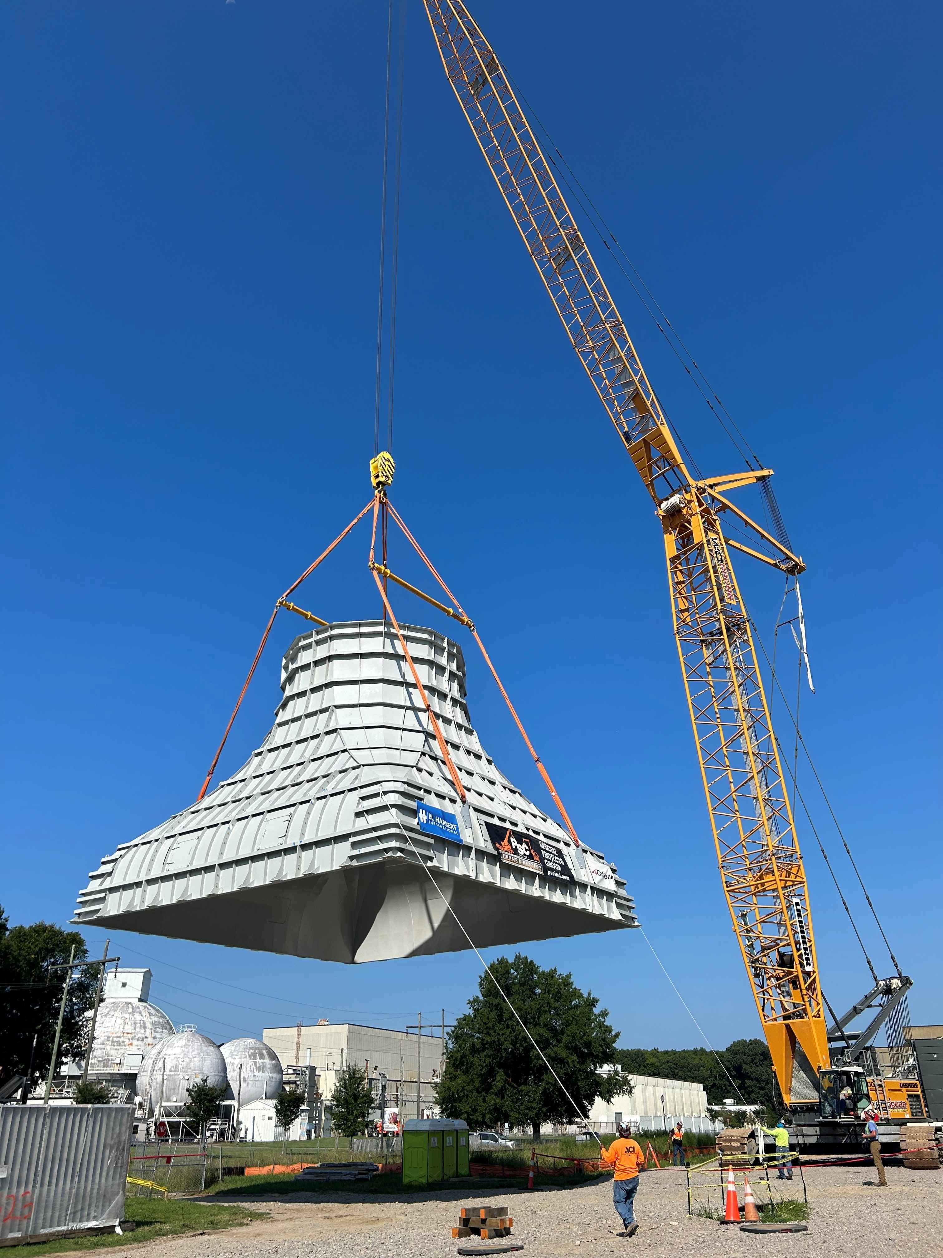 Modulift to the Moon: Spreader Beams for NASA Research Facility