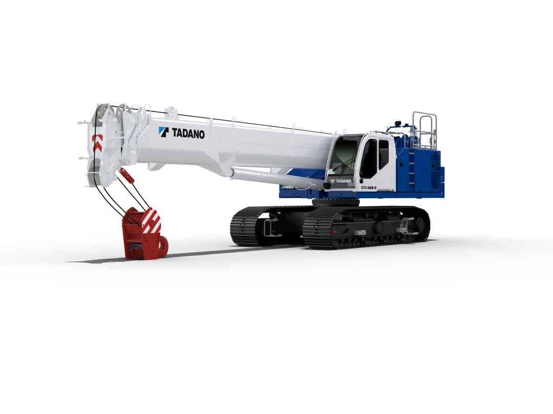 Tadano Introduces 60-Ton GTC-600-2 Telescopic Boom Crawler