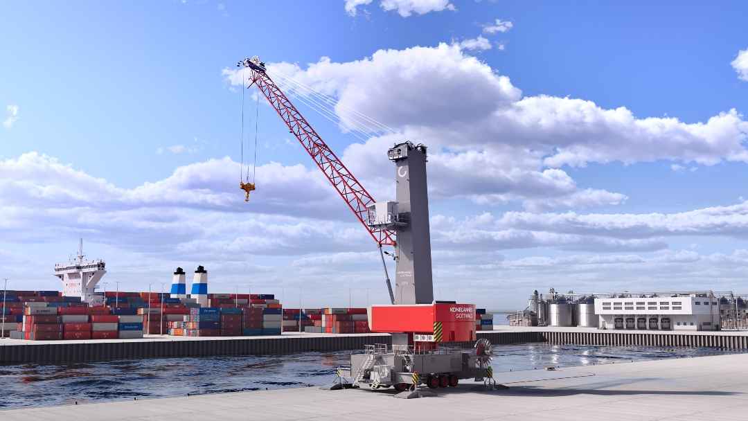 Konecranes Introduces Gottwald ESP.4 Mobile Harbor Crane