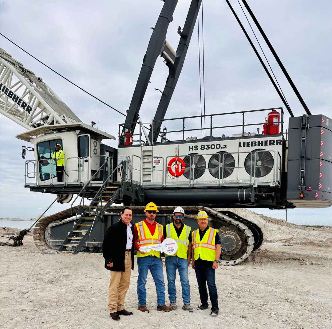 Ryan Mining Takes Delivery of Liebherr HS 8300.2 Dragline