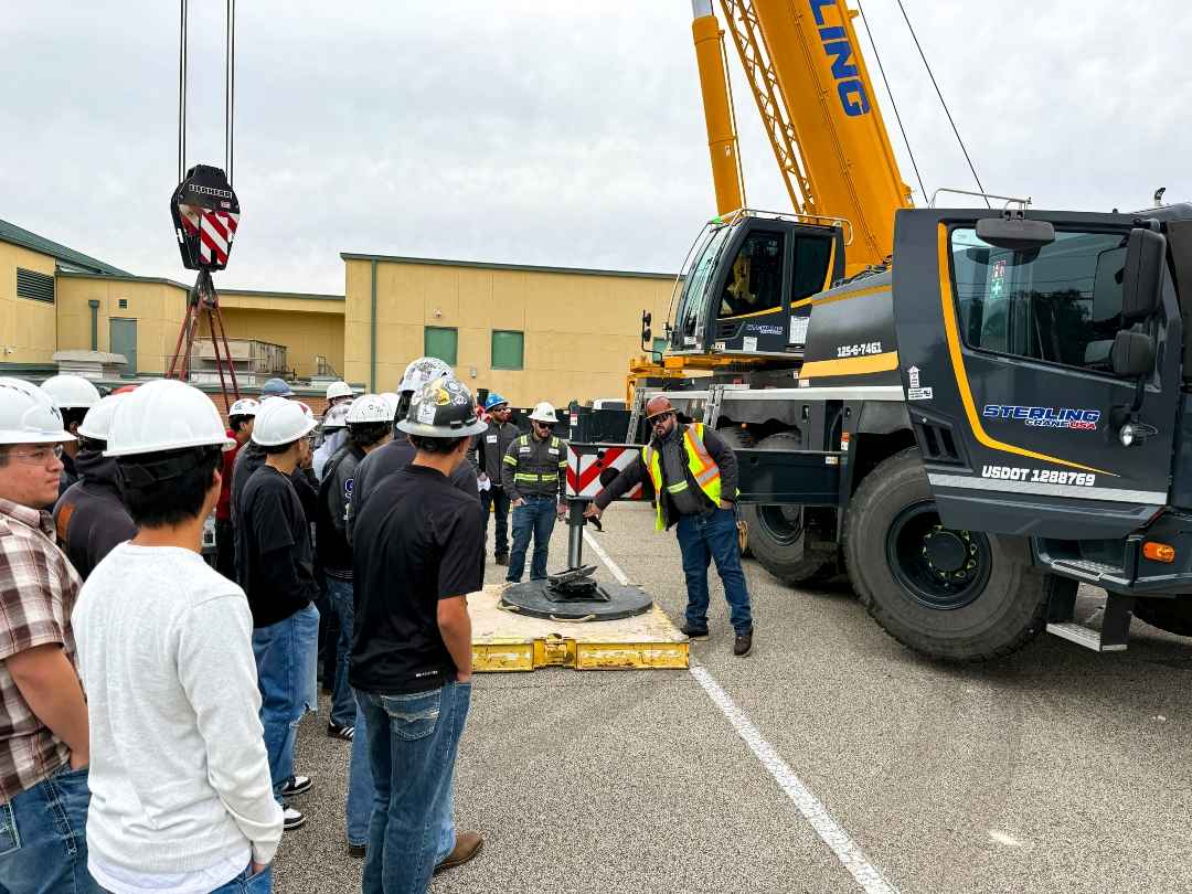 Sterling Crane USA Engages Students in Career Outreach