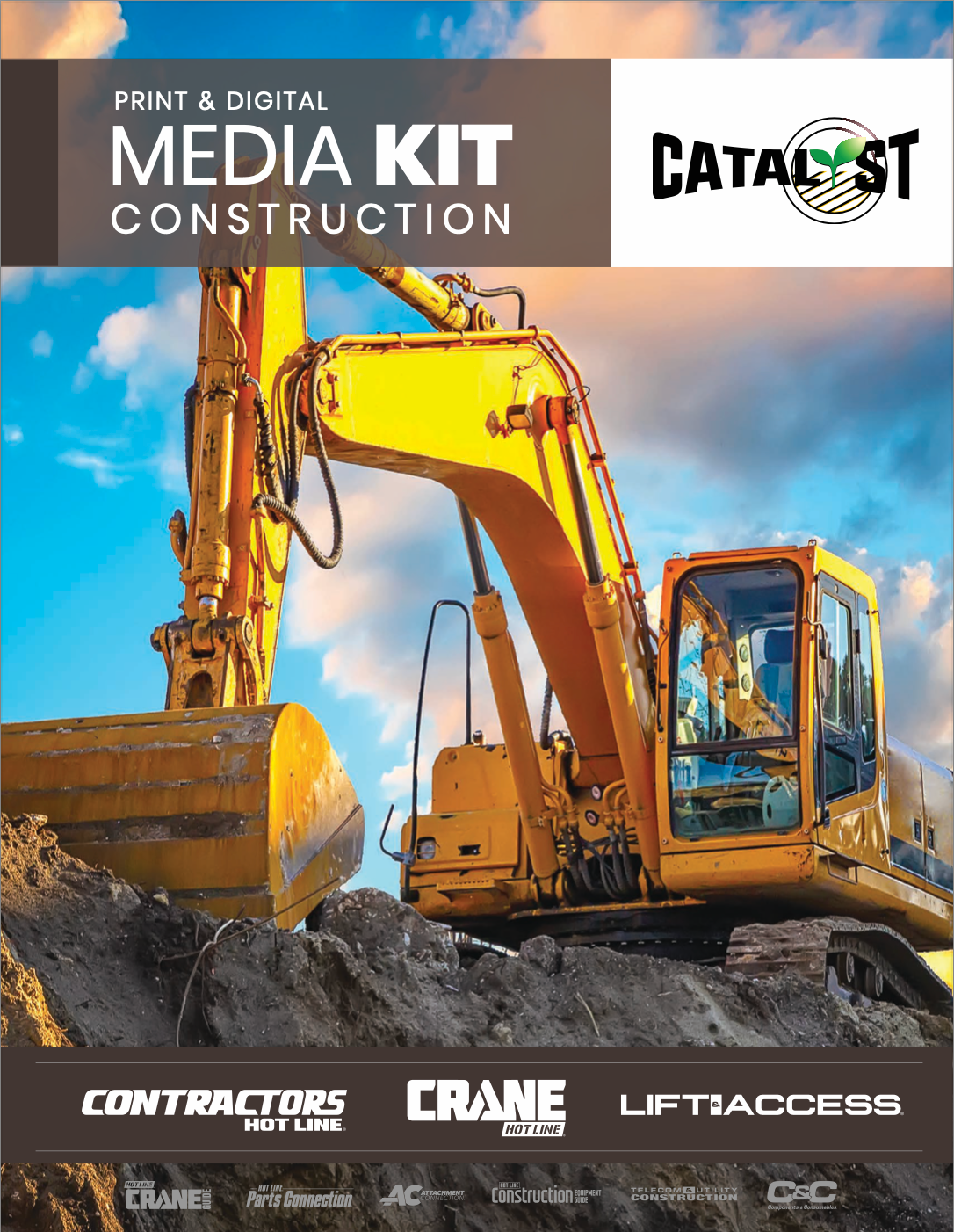 Construction Media Kit, Crane Hot Line Media Kit, Lift & Access Advertising